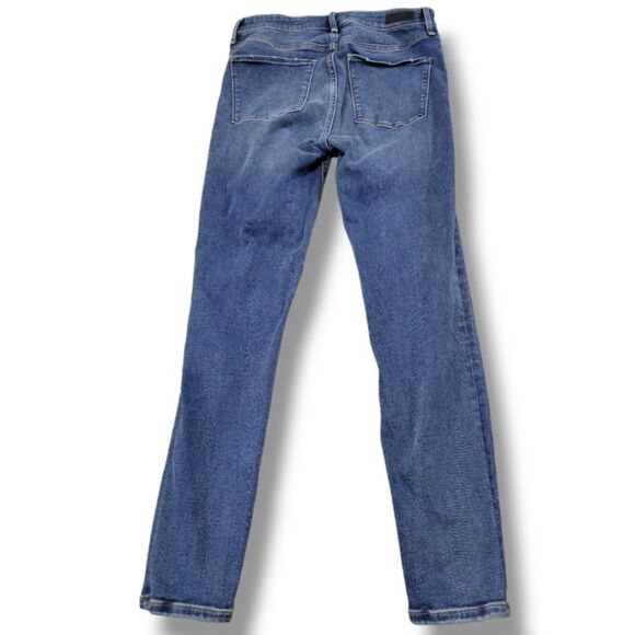 Abercrombie & Fitch Simone High Rise Super Skinny Jeans Size 28 6s 28x26.5 Blue - Picture 2 of 6